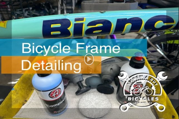 bicycle frame detailing