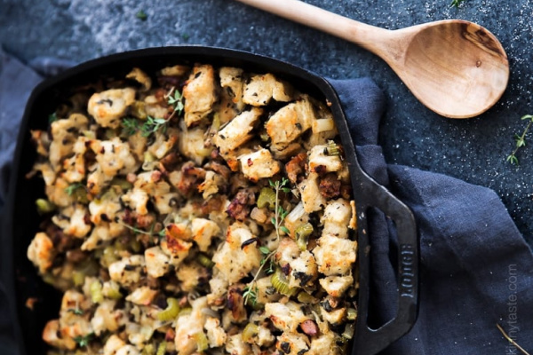 chicken sausage stuffing