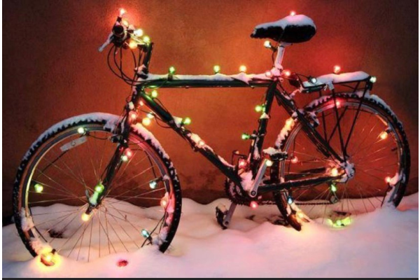 christmas light bike ride