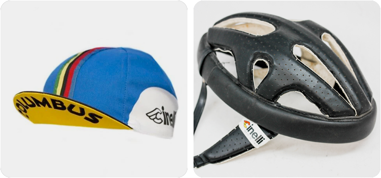 Colorado Avid Cyclist | Cycling Cap and Leather Helmet