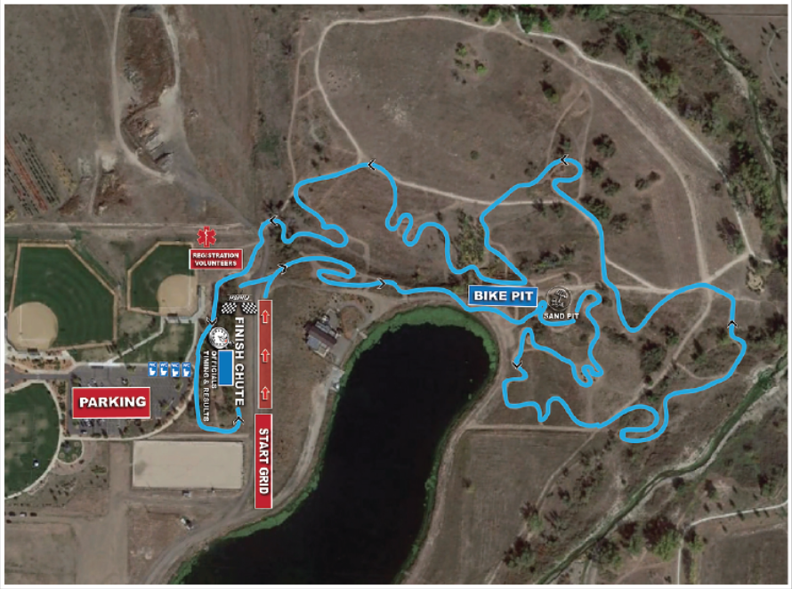 cyclocross parker map